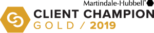 Martindale-Hubbell Client Champion | Gold 2019