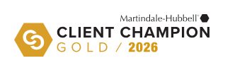 Martindale-Hubbell | CLIENT CHAMPION GOLD / 2026